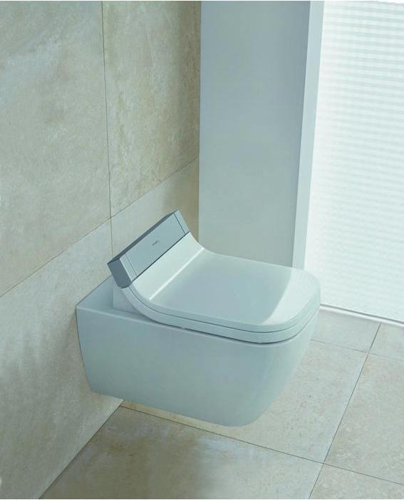 Produktbild Duravit splrandloses Tiefspl-WC Happy D.2 fr Sensowash 62cm wei wandhngend 2550590000 ohne Dus