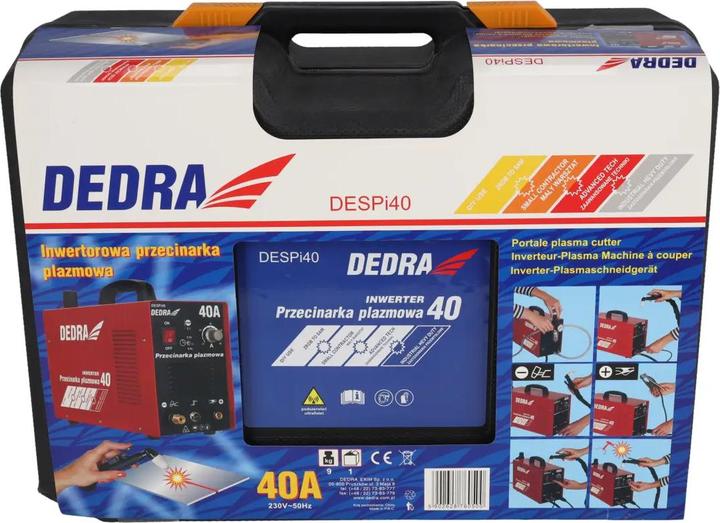 Image du produit Dedra Découpeuse plasma à inverseur 40A - DESPi40