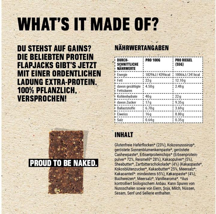 Image du produit Peak Punk Bio Protein Bar (55 g, 12 pcs)