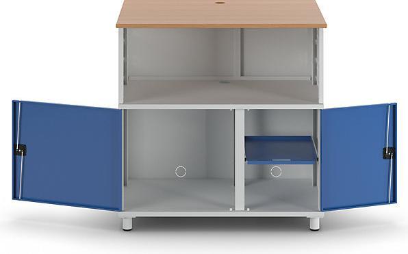 Produktbild RAU PC-Tisch (110 x 80 x 110 cm)