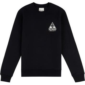 Penfield, Herren, Pullover, sweatshirt triangle mountain back graphic, Schwarz, (XL)