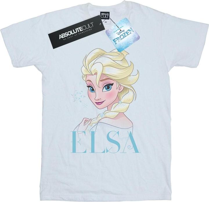 Immagine prodotto Disney Frozen Elsa Snowflake Portrait Maglietta Uomo (4XL)