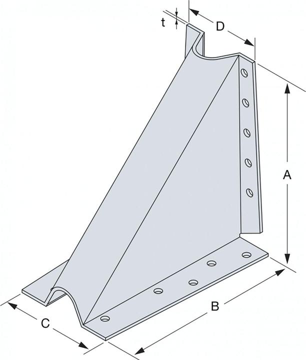 Produktbild Simpson Sst Knaggen (Winkelverbinder, 1 Stk.)