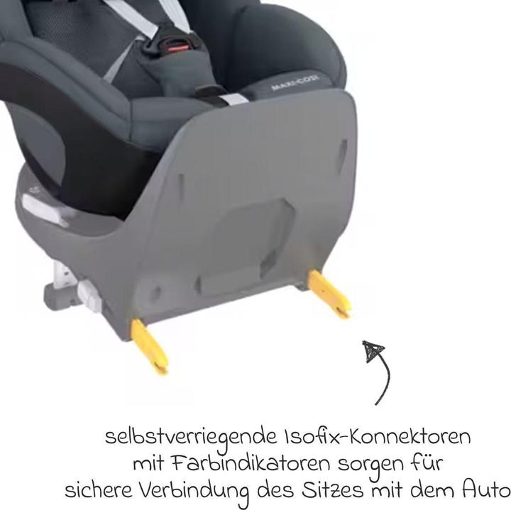 Actual product image Maxi-Cosi Reboarder Reboarder-Kindersitz Pearl 360 drehbar ab (Reboarder, ECE R129/i-Size Standard)