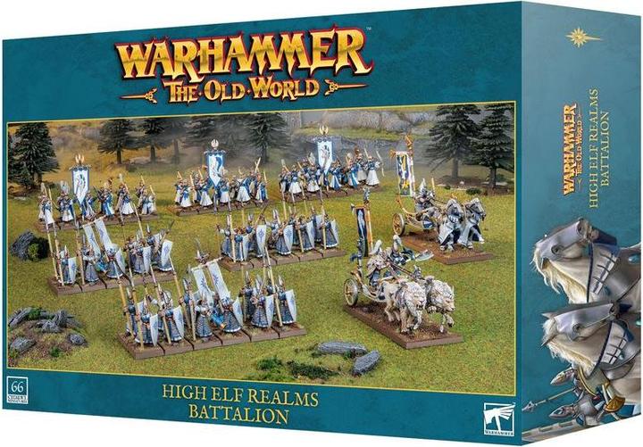 Produktbild Games Workshop Warhammer ToW - Royaumes des Hauts Elfes : Bataillon (Kunststoff)