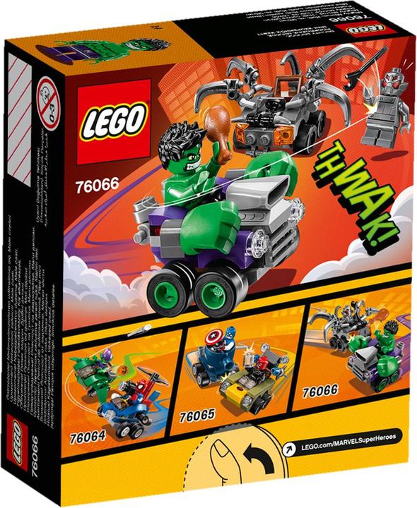 Immagine prodotto LEGO Marvel Super Heroes Mighty Micros: Hulk contro Ultron (76066, LEGO Marvel)