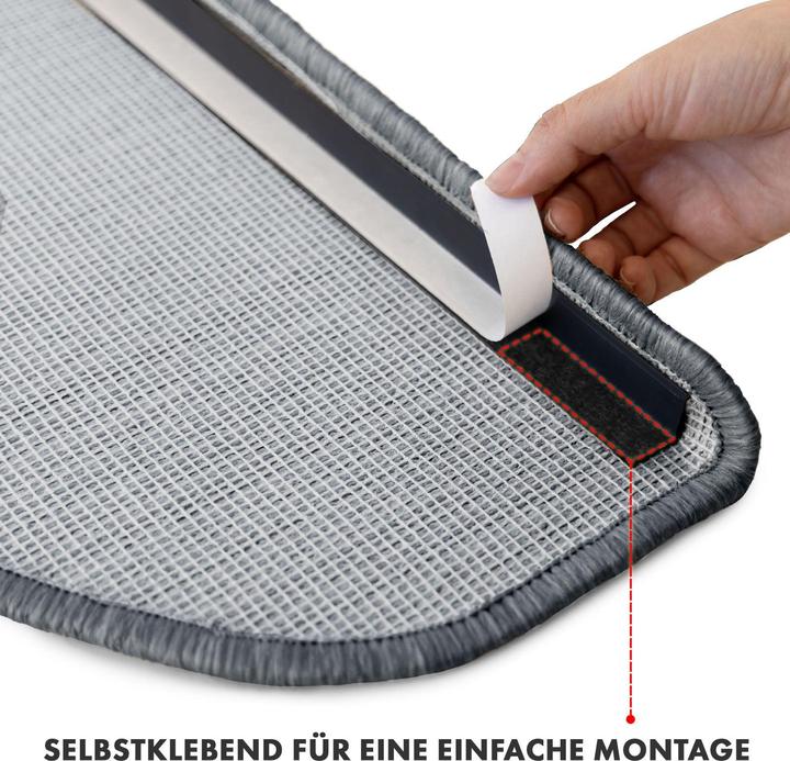 Produktbild Karat Stufenmatte London 15er-Set Halbrund (65 x 23.50 cm)