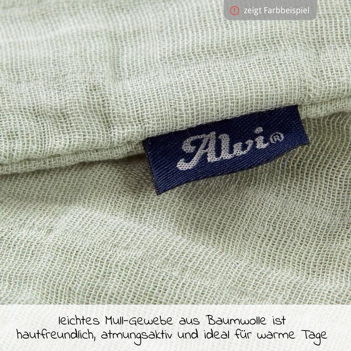 Produktbild Alvi Schlafsäcke Sommer-Schlafsack Mull - Cornsilk - (0.5 TOG, Sommer, Frühling)