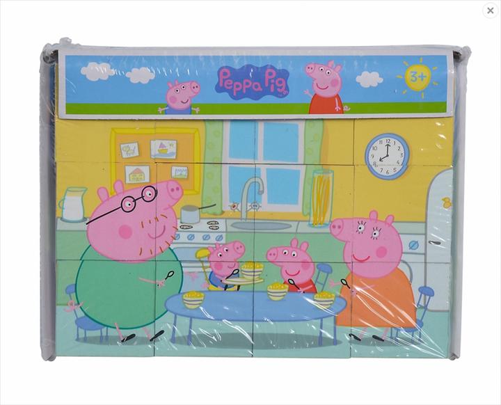 Actual product image Simba Peppa Pig, picture cube (12 pieces)