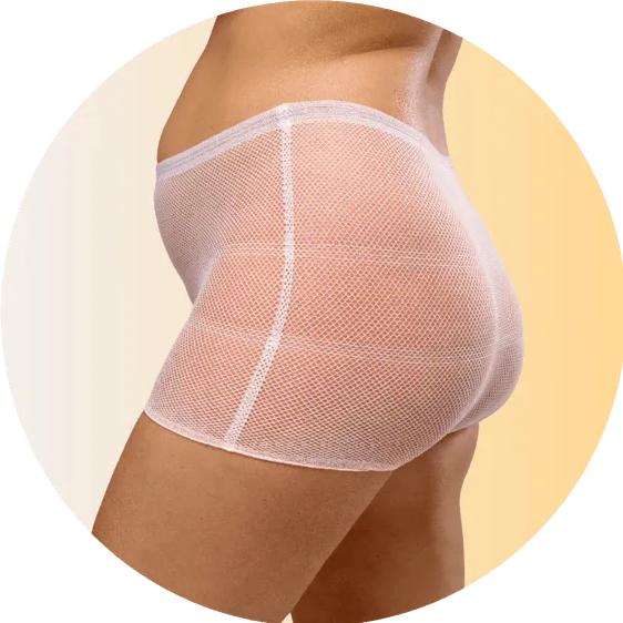 Actual product image Carriwell Hospital Briefs (One size, pack of 4)