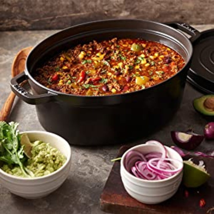Produktbild Staub Cocotte (27 cm, Bräter + Schmortopf, Gusseisen, Emaille)