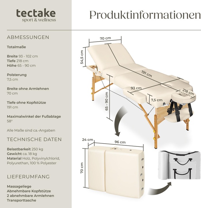 Produktbild tectake 3 Zonen