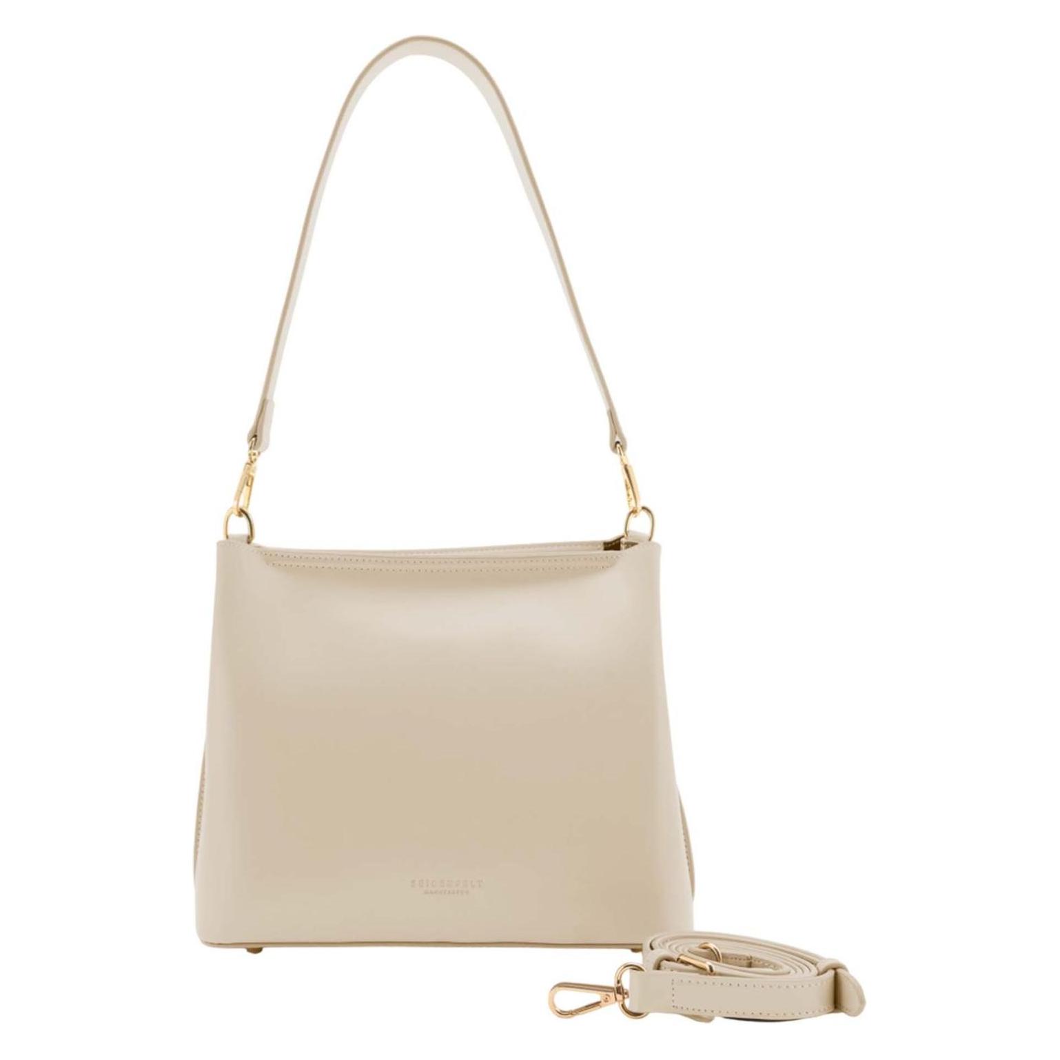 Seidenfelt, Damen, Handtasche, Arvaja Midi Hobo Bag, Beige
