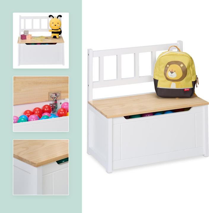 Produktbild Relaxdays Kinderbank