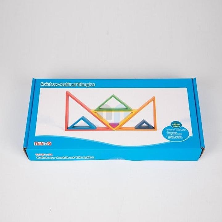 Produktbild TickiT Rainbow Architect Triangles