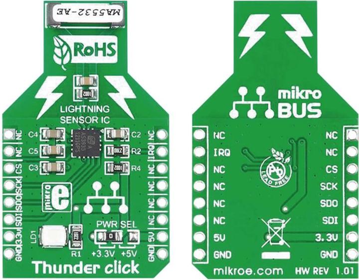 MikroElektronika Carte d'extension MIKROE-1444