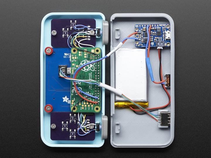 Produktbild Play-Zone Pi GRRL Zero - Kit + Akku + Extras (Elektronikkit)