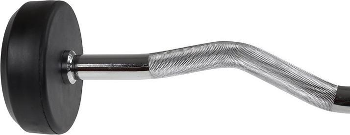 Immagine prodotto HMS GSL25 bilanciere solido/impugnatura gommata spezzata da 25 kg (1 x 25 kg)