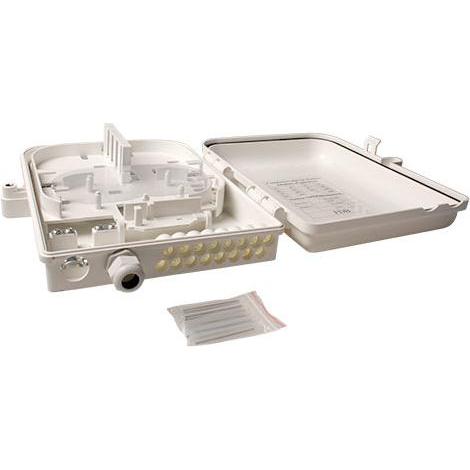 Thumbnail - ACT Fiber mounting box unloaded, 16 ports, Server Zubehör, Weiss