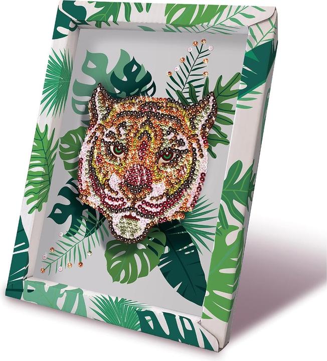 Produktbild Lansay Paillettenkunst Tiger