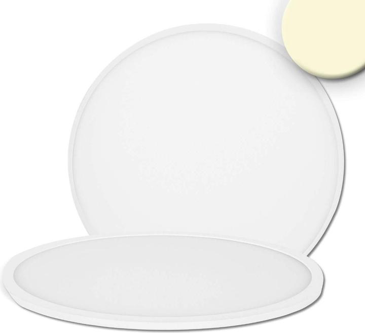 Produktbild Isoled LED Deckenleuchte Slim420 rund, IP44, 24W, weiss, Up&Down