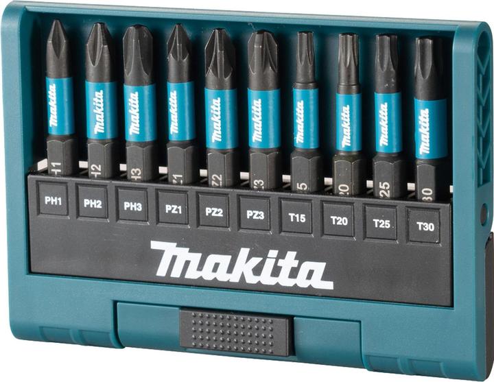Makita Impact Black Bit-Set (Cross Phillips PH, Kruis Pozidriv PZ)