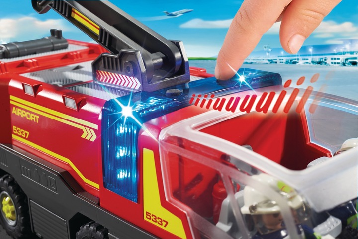 Produktbild Playmobil Flughafenlöschfahrzeug (5337)