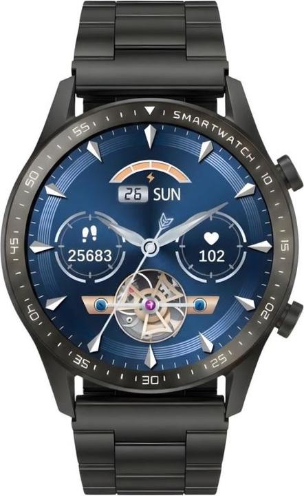 Actual product image Gravity Smartwatch Czarny Bransoleta i Pasek GT10-1 (46 mm)