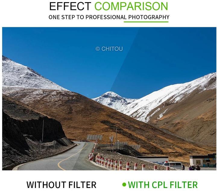Produktbild 7artisans Polfilter CPL – 67 mm (67 mm, Polarisationsfilter, 67 mm)