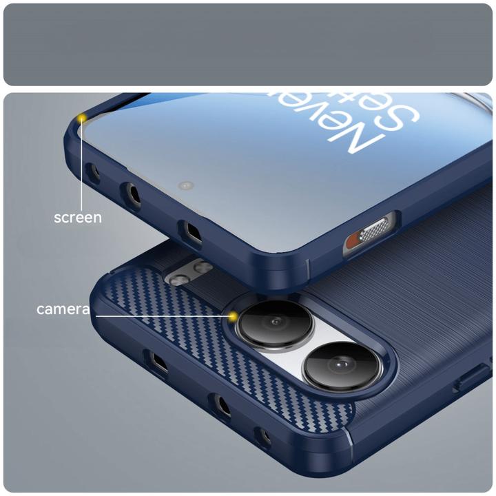 Produktbild Cover-Discount OnePlus Nord 4 - Metall Carbon Look Hülle (OnePlus Nord 4)