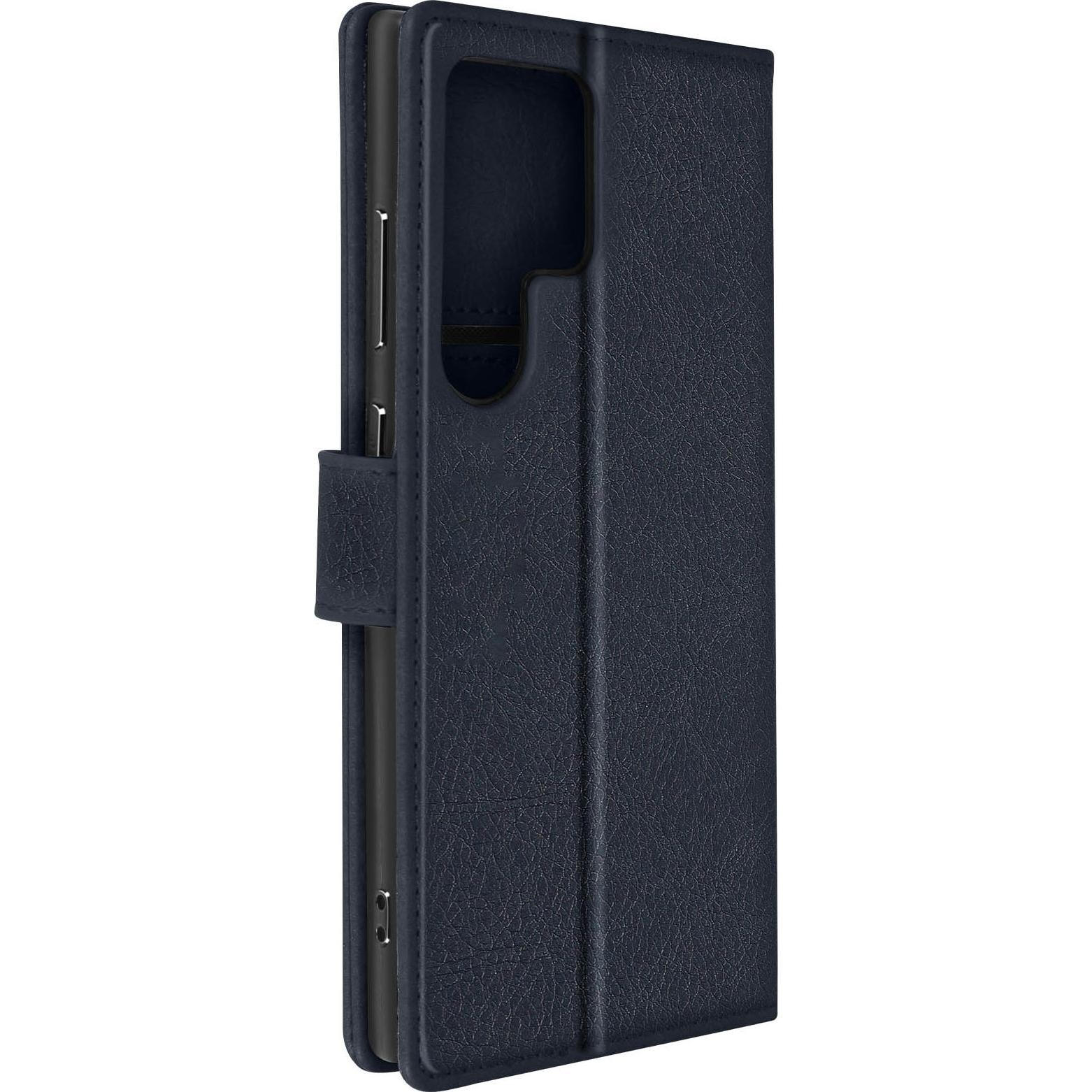 Thumbnail - Avizar Chesterfield Wallet Cover Series (Samsung Galaxy S24 Ultra), Smartphone Hülle, Blau