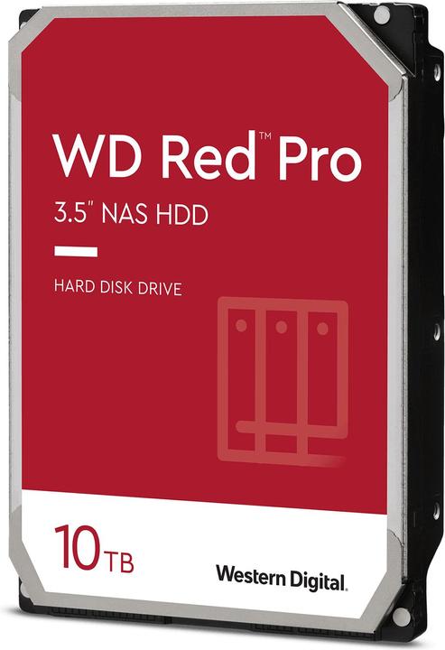Produktbild WD Red Pro 10TB 6Gbs SATA HDD WD102KFBX (10 TB, 3.5")