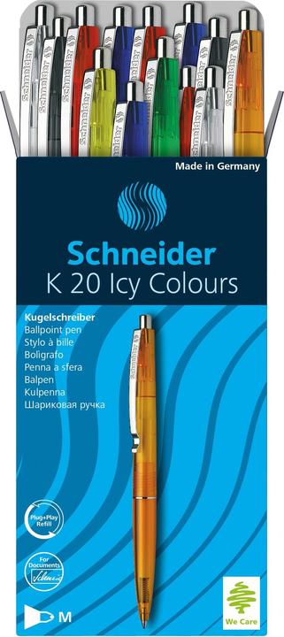 Produktbild Schneider Kugelschreiber (Bunt, 20 x)