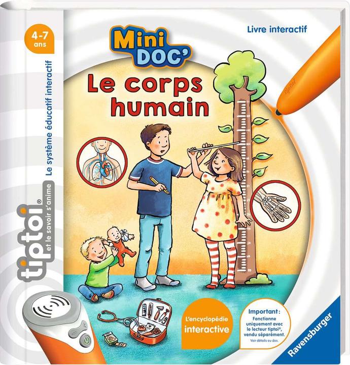 tiptoi Mini Doc Le Corps Humain (Französisch, Collectif, 2024)