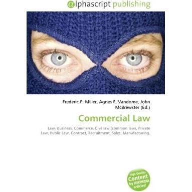 Thumbnail - Commercial Law, Fachbücher von Agnes F. Vandome, Frederic P. Miller, John McBrewster