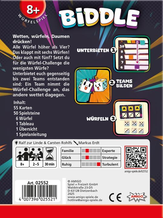 Produktbild Amigo Biddle (Deutsch)