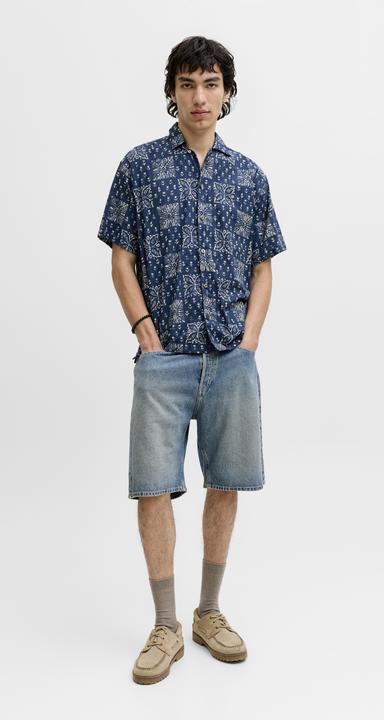 Immagine prodotto Jack & Jones Jprblulyon Print Dobby S/S Shirt Sn (L)
