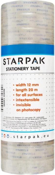 Produktbild Starpak Klebeband 12mmx20m (12Stk) (150 mm)