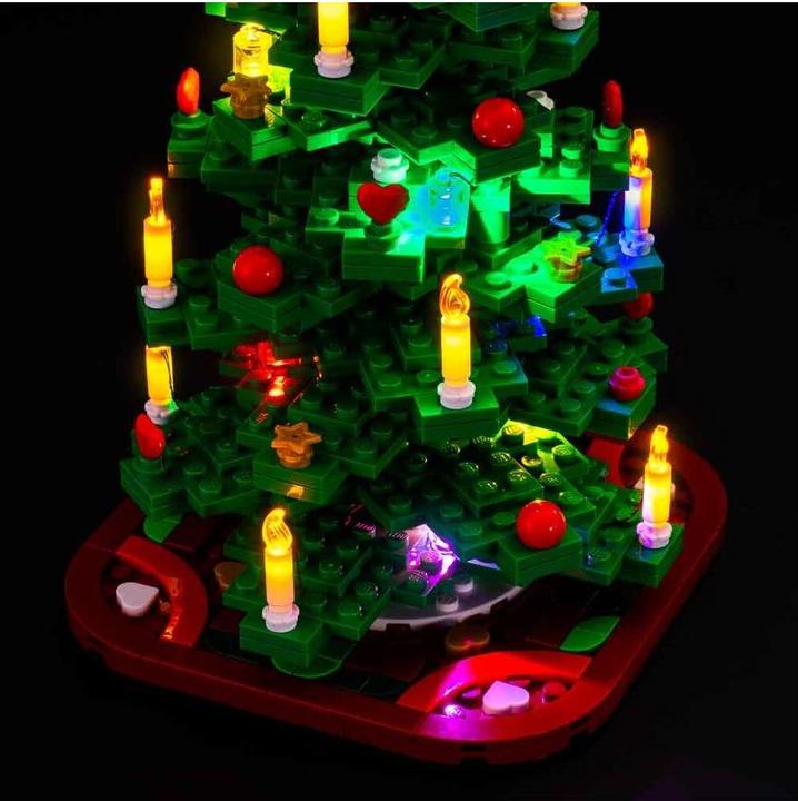 Actual product image Light my bricks LEGO Christmas Tree #40573 Light Kit