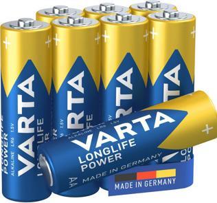 Produktbild Varta ALKALI-MANGAN AA / LR6 1.5 V 4906.121.448 - VORTEILSPACK (4 + 4 St./Blisterverpackung) (8 Stk., AA, 2950 mAh)