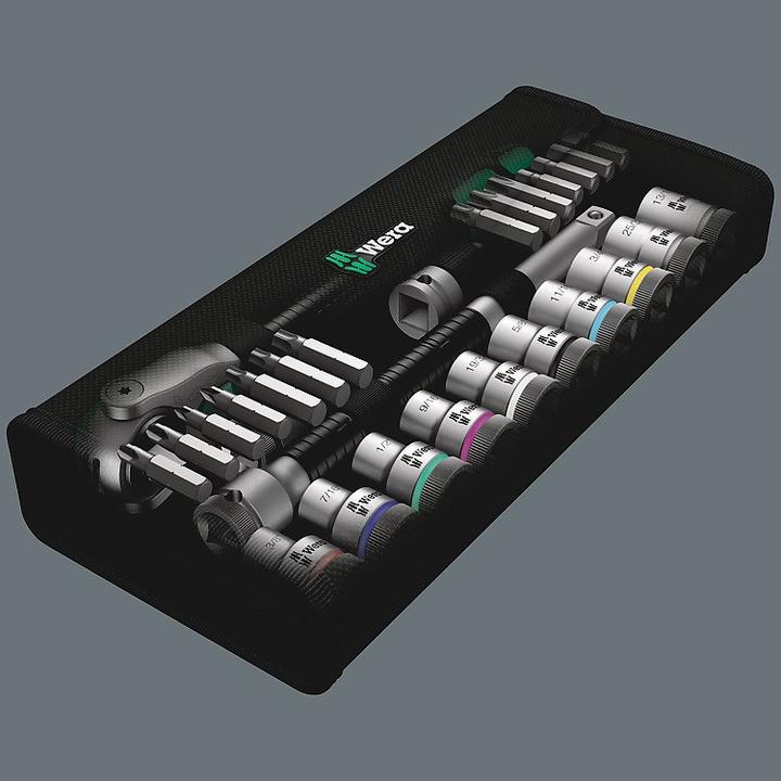 Produktbild Wera 8100 SC 9 Zyklop Speed-Knarrensatz (1/4")