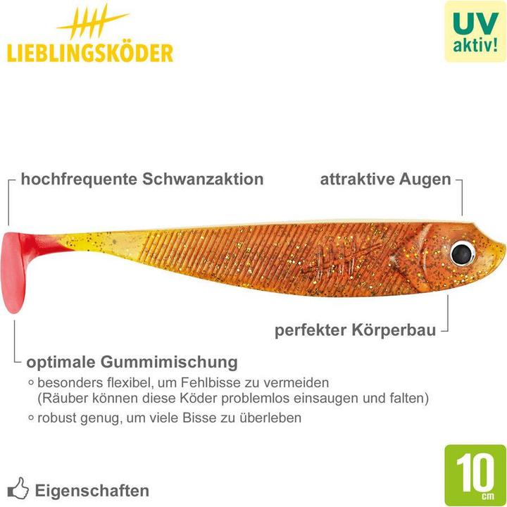 Actual product image Lieblingsköder Sheriff (twilight, night) (10 cm)