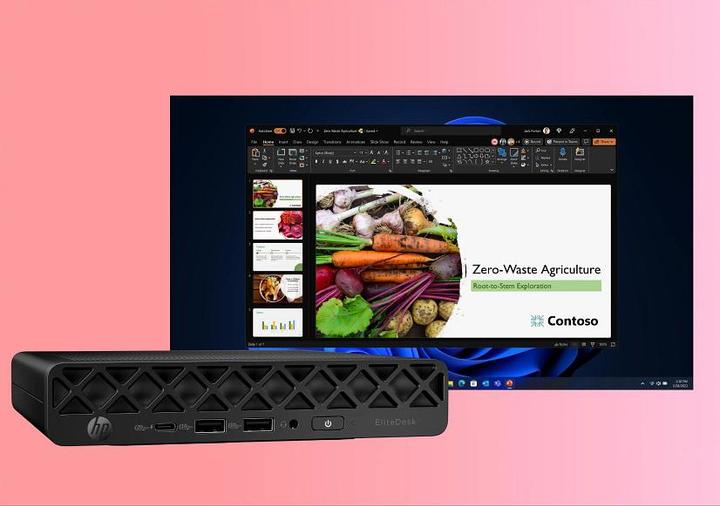 Produktbild HP EliteDesk 8 Mini G1i (512 GB, 32 GB, Intel Core Ultra 7 265)