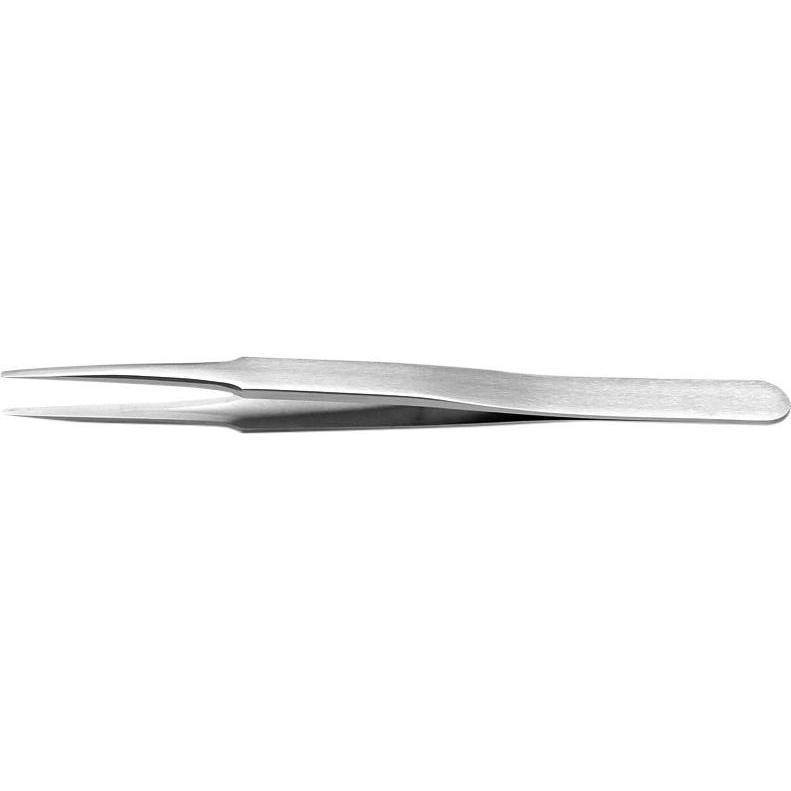 RND, Pinzette, Pinzette, Flach / Rund, Edelstahl 120mm