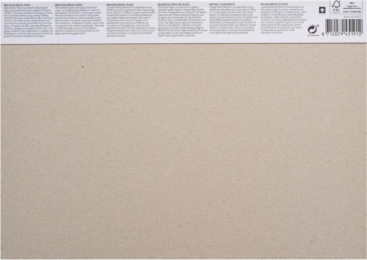 Produktbild Talens Zeichenblock Bristol A4 (A4, Blanko, Kein Einband)