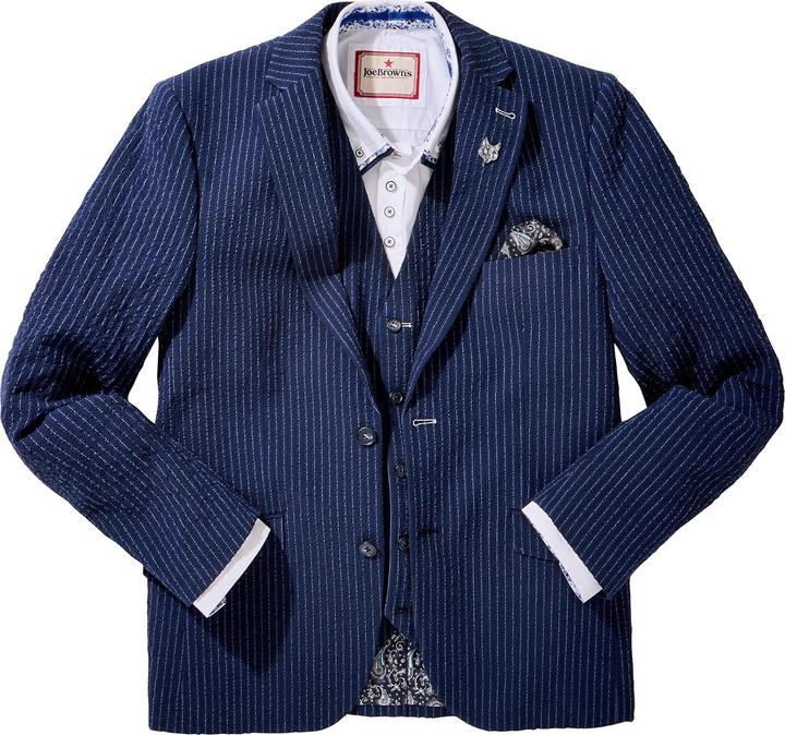 Produktbild Joe Browns Pinstripe Seersucker Suit Blazer (52)