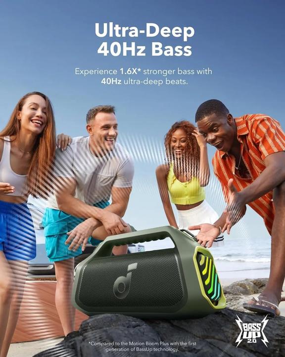 Produktbild soundcore Boom 2 Plus (20 h, Akkubetrieb)