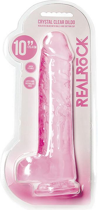 Produktbild RealRock Realistic Dildo With Balls 10" / 25,4 cm