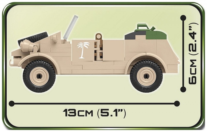 Actual product image Cobi VW Type 82 Kübelwagen