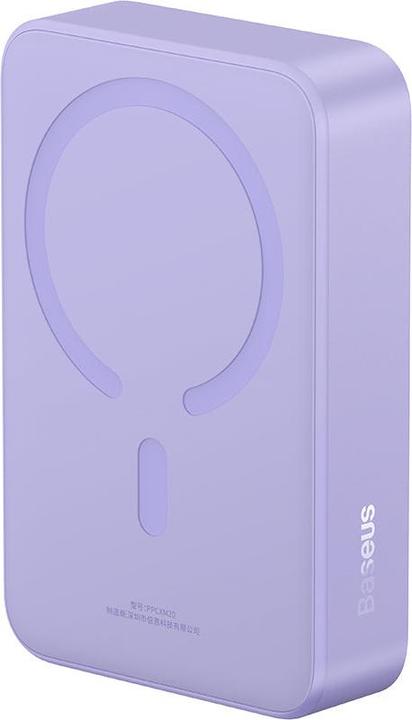 Produktbild Baseus Powerbank Magnetic Mini 20000mAh 20W (purple) (20000 mAh, 20 W, 74 Wh)